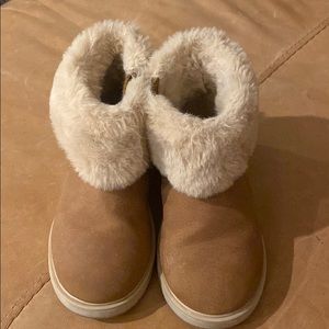 Zara boots EU23 with fur accents
